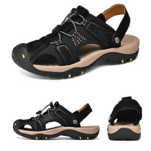 2021 New Arrival Cowhide Breathable Sandals Man Casual Outdoor Sports Genuine Leathers Beach Sneaker Shoes